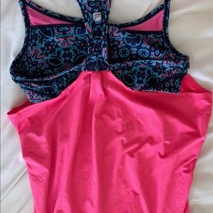 Fabletics Norwalk Tank bright pink size xxs